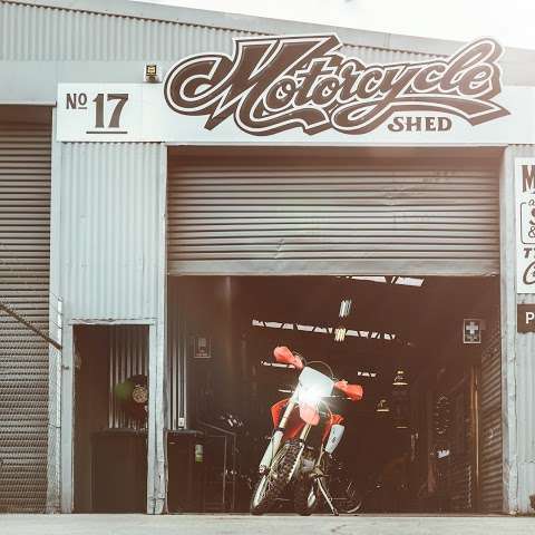 Photo: Motorcycle Shed